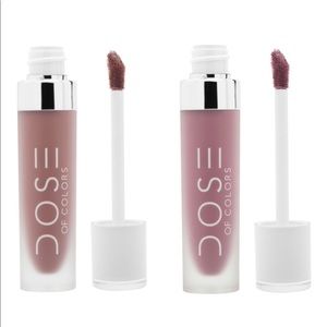*LIKE NEW* Dose of Colors Matte Liquid Lip Bundle